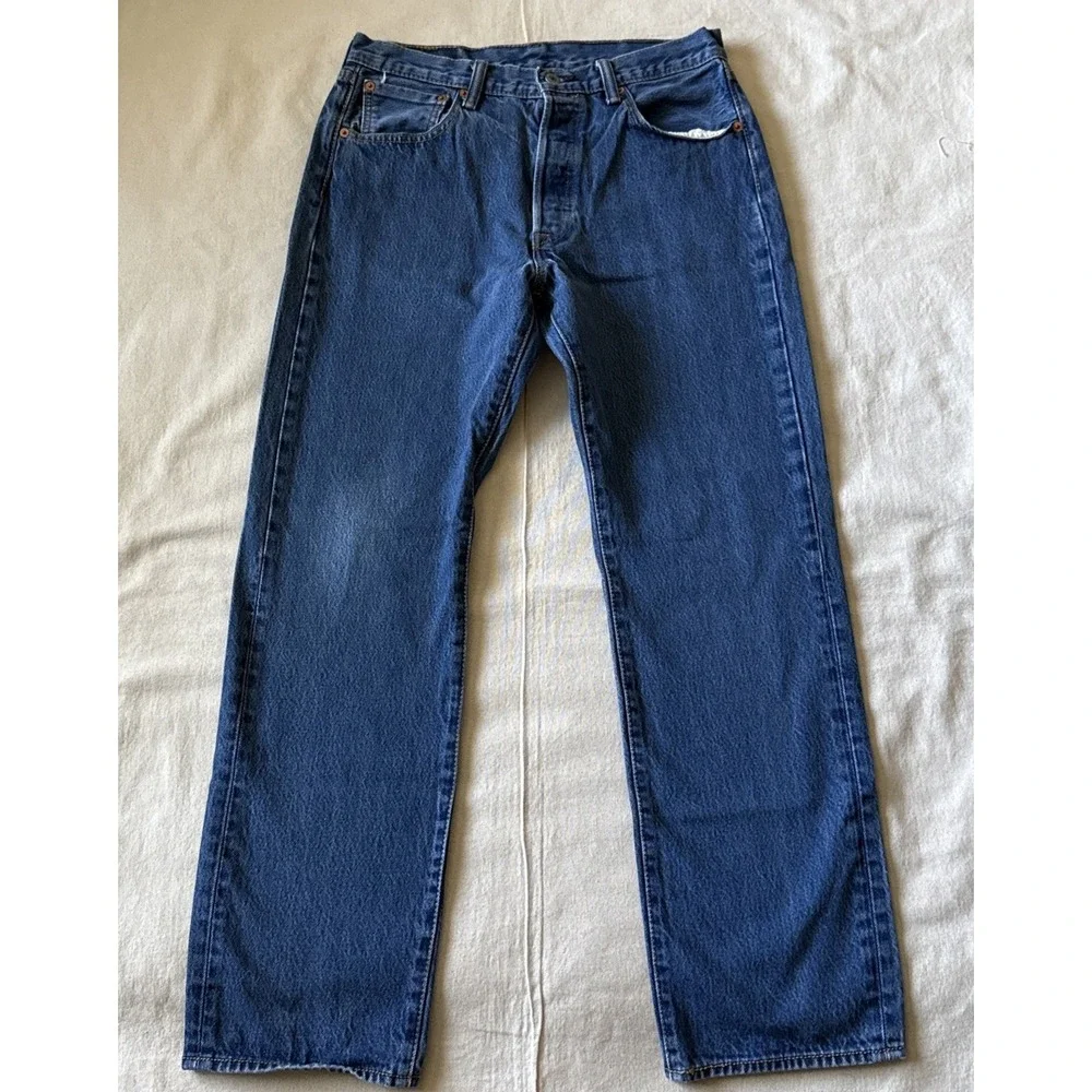 Levi's 501 XX Button Fly Jeans Mens 34x34 Fits 32x28